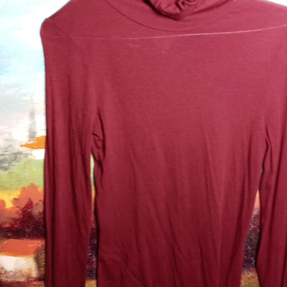 Mossimo Basic Long Sleeve Turtle Neck - Picture 2 of 4